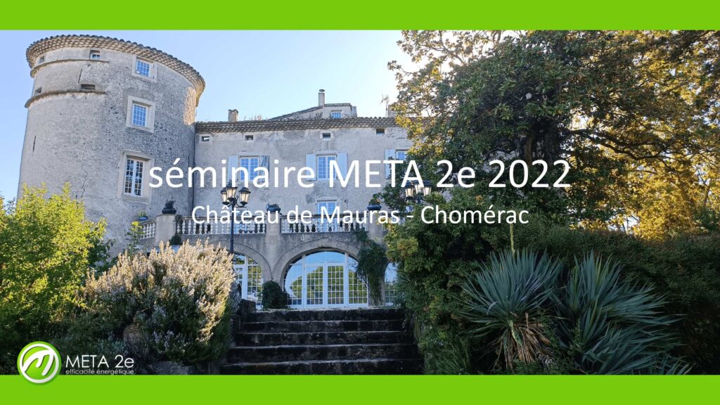 séminaire META 2e-Chateau Mauras Chomérac